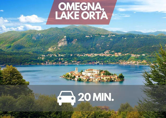 Ottavio's House, 10min From Maggiore アパート オルナヴァッソ